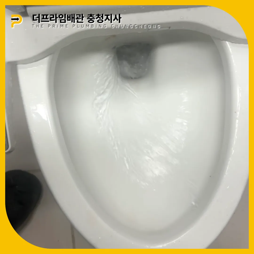 진천변기막힘