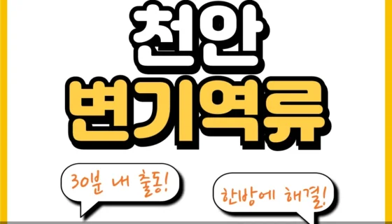 천안변기역류