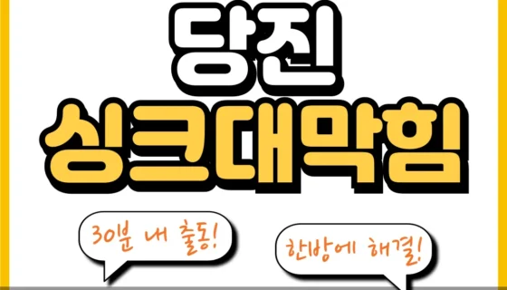 당진싱크대막힘
