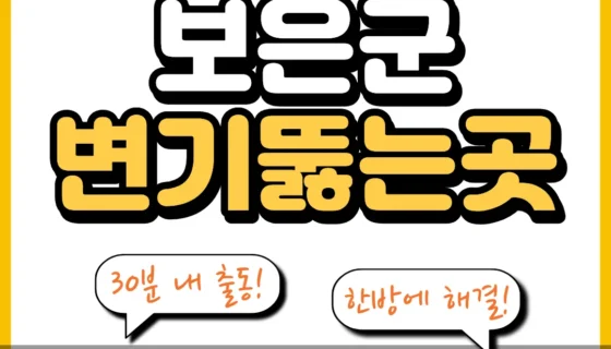 보은군변기뚫는곳