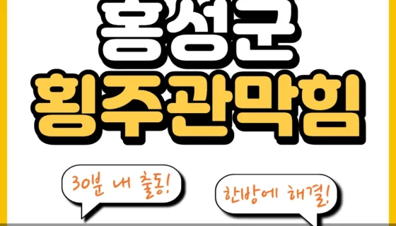 홍성군횡주관막힘