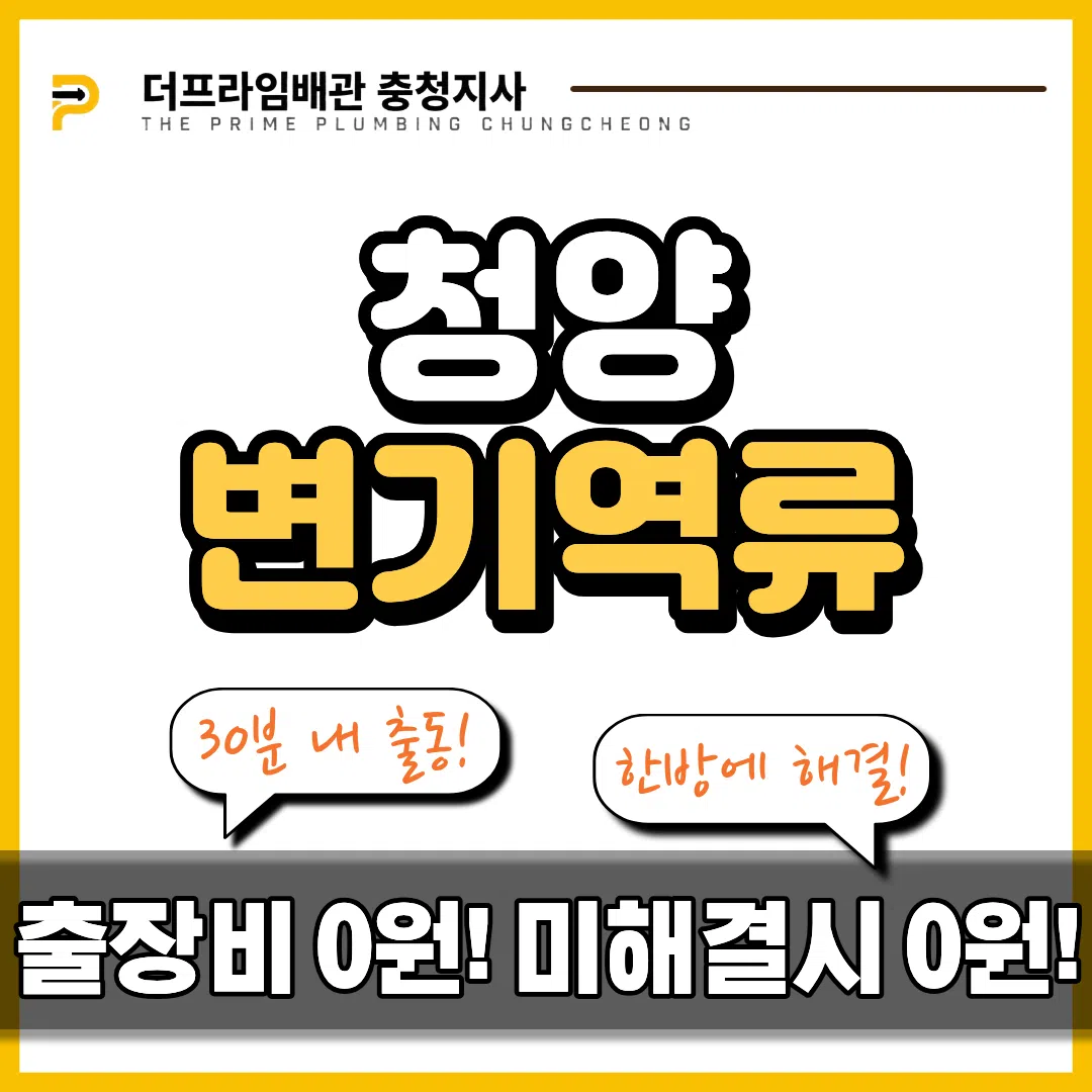 청양변기역류